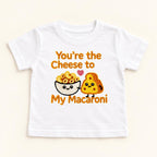 Cheese to My Macaroni — garment mockup or size chart