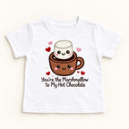 Marshmallow Hot Chocolate — garment mockup or size chart