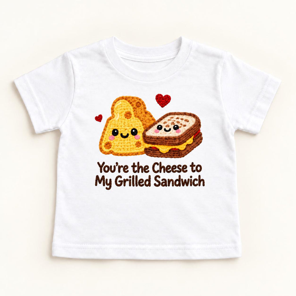 Cheese to My Grilled Sandwich — garment mockup or size chart