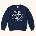 Tis the Season to Be Freezin — garment mockup or size chart