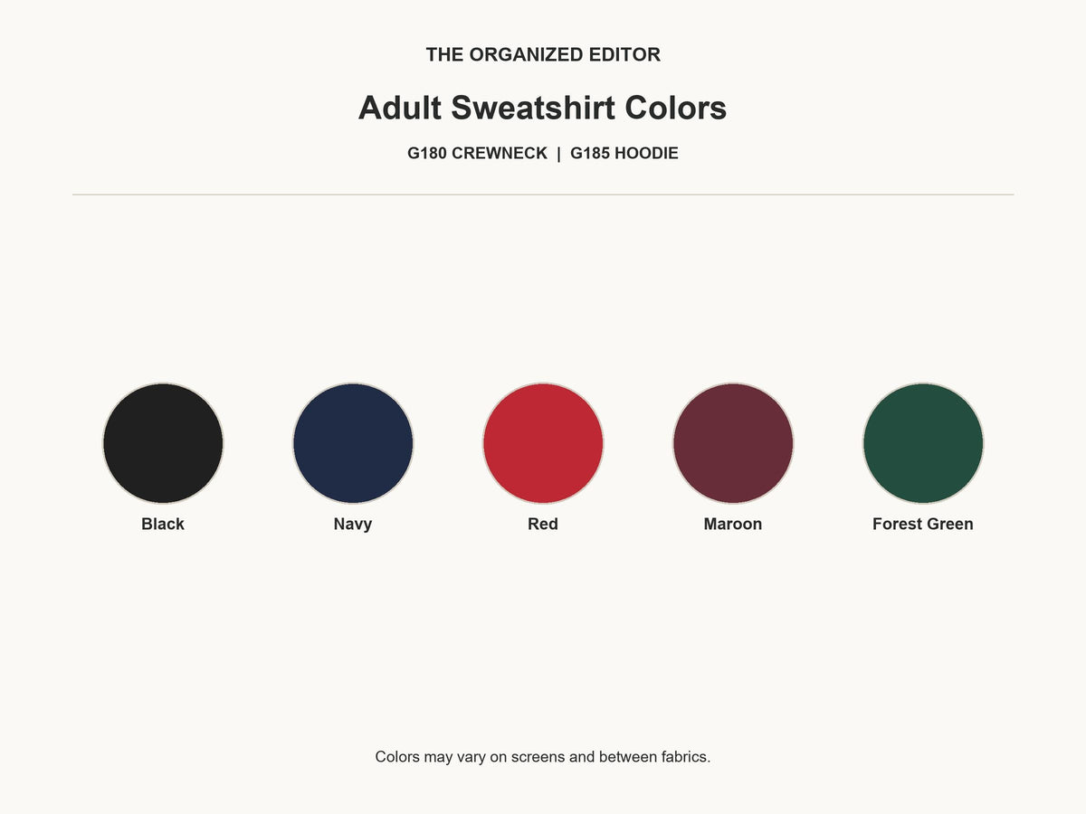 Tis the Season to Be Freezin — garment mockup or size chart
