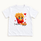 I Only Have Fries for You — garment mockup or size chart
