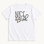 Nice-ish Christmas — garment mockup or size chart