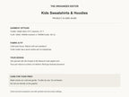 Cheese to My Macaroni — garment mockup or size chart