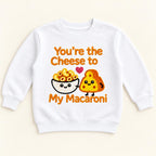 Cheese to My Macaroni — garment mockup or size chart
