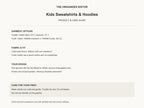 Not Made for Winter Raccoon — garment mockup or size chart