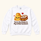 Cheese to My Grilled Sandwich — garment mockup or size chart