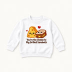 Cheese to My Grilled Sandwich — garment mockup or size chart