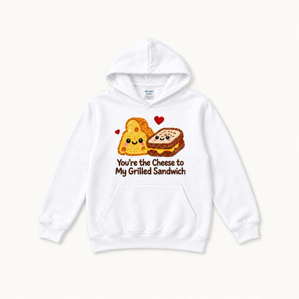 Cheese to My Grilled Sandwich — garment mockup or size chart