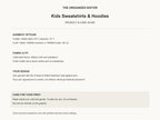 Cheese to My Grilled Sandwich — garment mockup or size chart