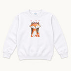 Fox Love — garment mockup or size chart
