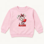 Personalized Winking Bunny — garment mockup or size chart