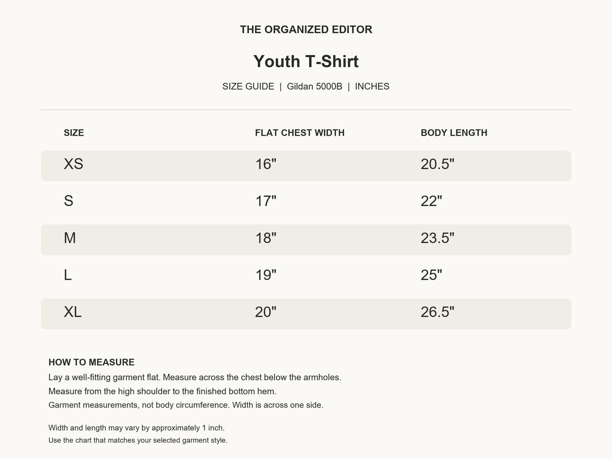 Personalized Coffee Highland Cow — garment mockup or size chart