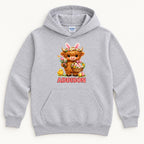 Personalized Easter Basket Highland Cow — garment mockup or size chart