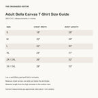 Overstimulated Possum — garment mockup or size chart
