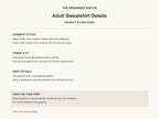 Overstimulated Possum — garment mockup or size chart