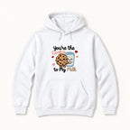 You're the Cookie to My Milk — garment mockup or size chart