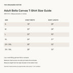 Fox Love — garment mockup or size chart