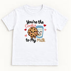 You're the Cookie to My Milk — garment mockup or size chart