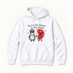 You're the Pepper to My Steak — garment mockup or size chart