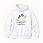 Nope Not Today Maybe Not Ever Goose — garment mockup or size chart