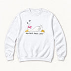 Nap First Panic Later Goose — garment mockup or size chart