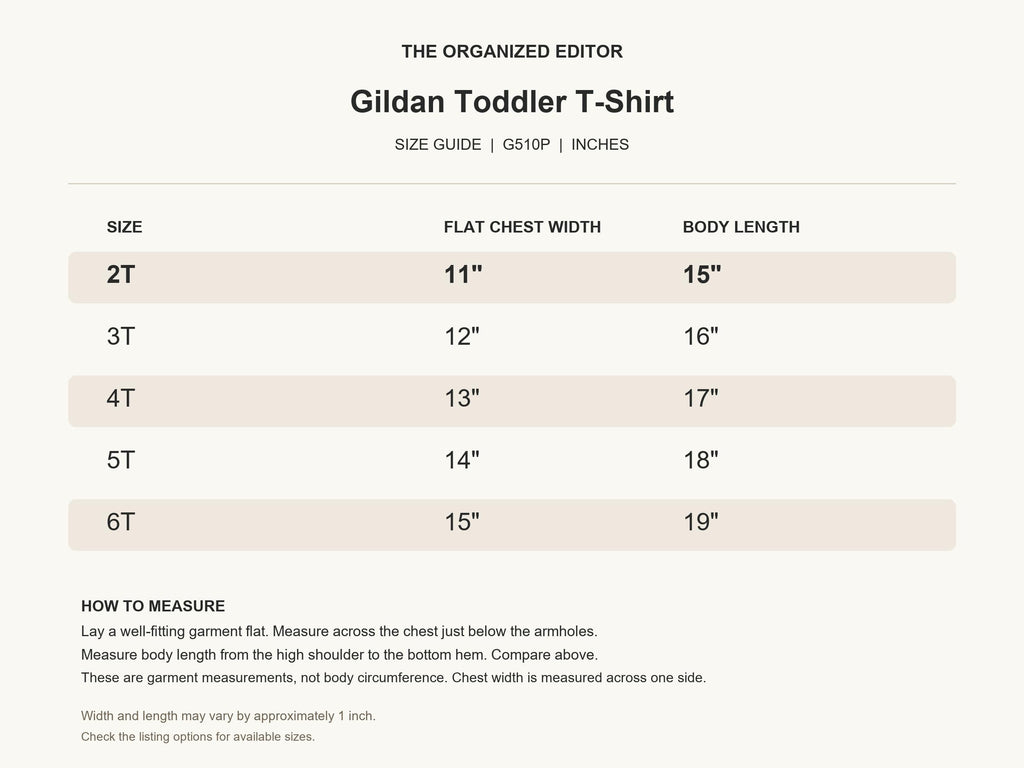 I'm Fine Everything Is Fine Goose — garment mockup or size chart