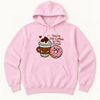 You're the Coffee to My Donut — garment mockup or size chart