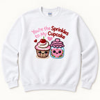 You're the Sprinkles to My Cupcake — garment mockup or size chart