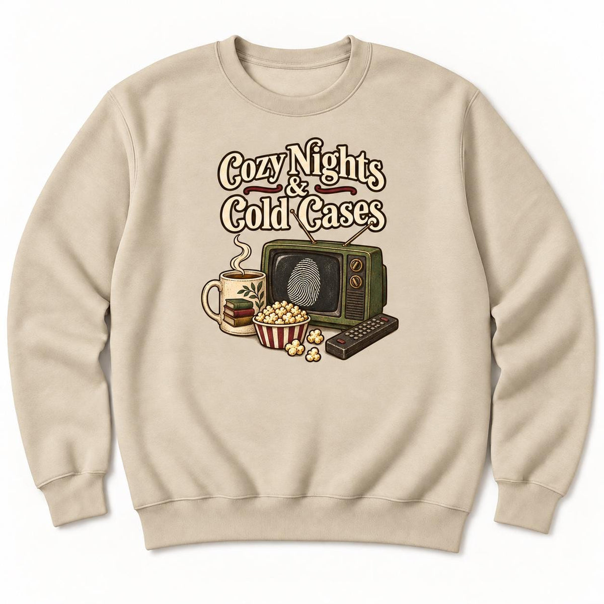 Cozy Nights and Cold Cases — garment mockup or size chart