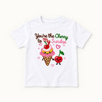 You're the Cherry to My Sundae — garment mockup or size chart
