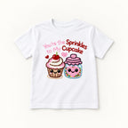 You're the Sprinkles to My Cupcake — garment mockup or size chart