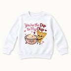 You're the Dip to My Chip — garment mockup or size chart