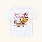 You're the Dip to My Chip — garment mockup or size chart