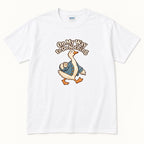 On My Way to Do Nothing Goose — garment mockup or size chart