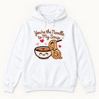 You're the Noodle to My Soup — garment mockup or size chart