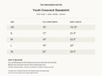 A Little Treat Raccoon — garment mockup or size chart