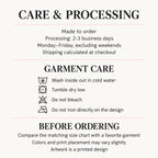 All Of The Otter Reindeer Parade — garment mockup or size chart