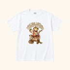 I Was Left Unsupervised Frog — garment mockup or size chart
