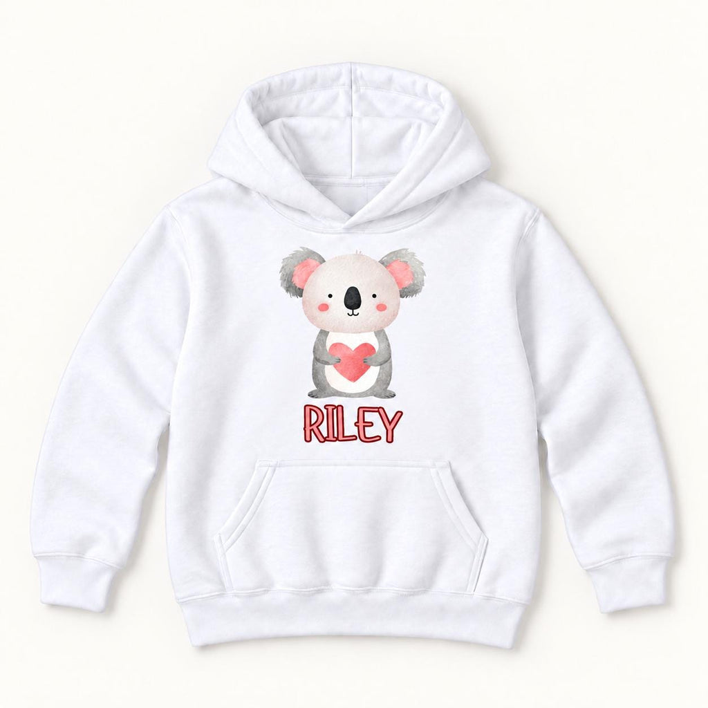 Personalized Koala — garment mockup or size chart