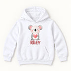 Personalized Koala — garment mockup or size chart