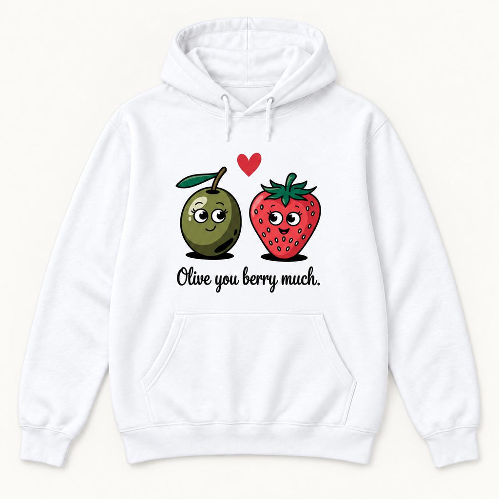 Olive You Berry Much — garment mockup or size chart