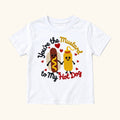 You're the Mustard to My Hot Dog — garment mockup or size chart