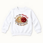 You're the Meatball to My Spaghetti — garment mockup or size chart