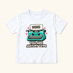 You Are Just My Type — garment mockup or size chart