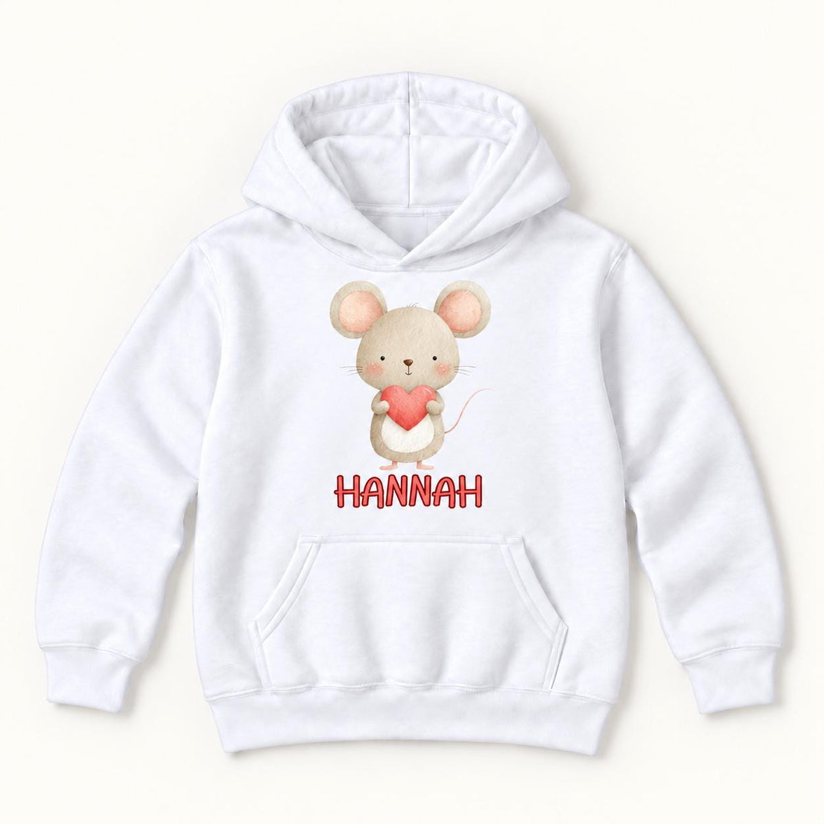 Personalized Mouse — garment mockup or size chart