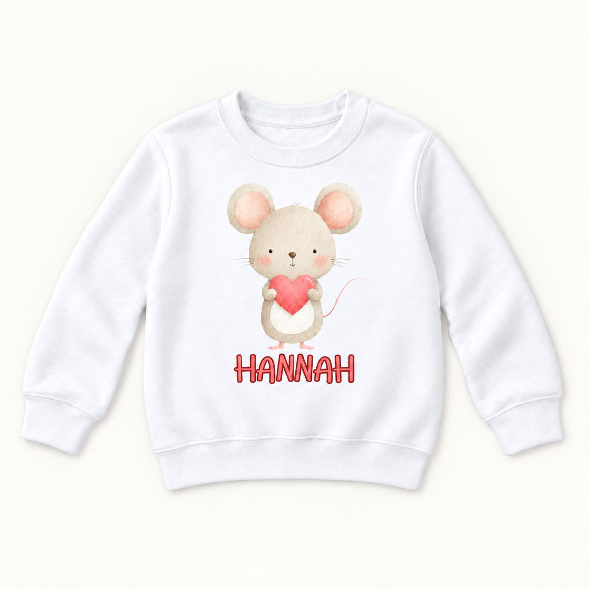 Personalized Mouse — garment mockup or size chart
