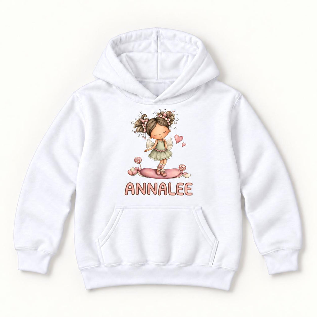 Personalized Fairy Girl — garment mockup or size chart