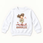Personalized Fairy Girl — garment mockup or size chart