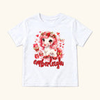 Personalized Standing Pony — garment mockup or size chart